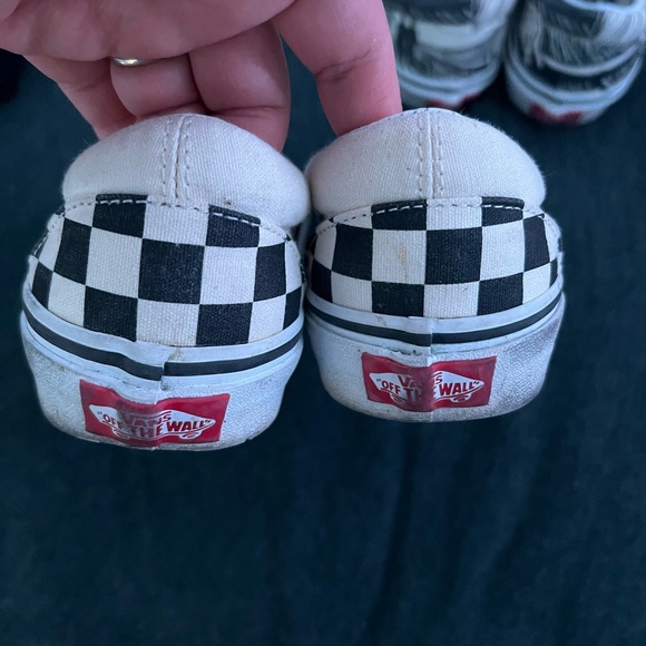 Black checked vans - Picture 2 of 2